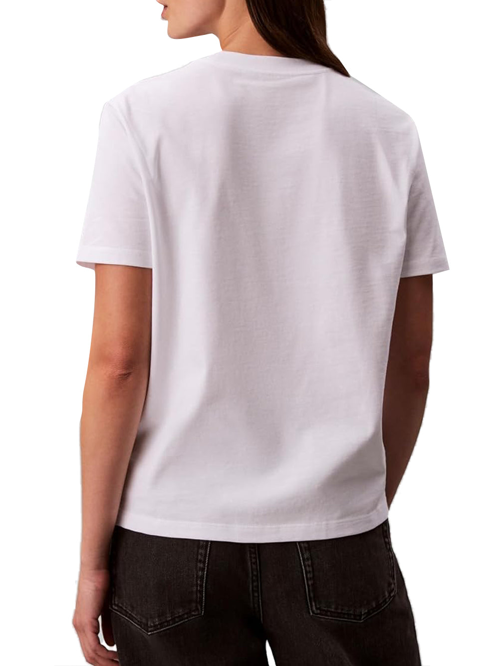 Calvin Klein Calvin Klein Jeans T-shirt Donna Mod. LV044E215G YAA Bianco