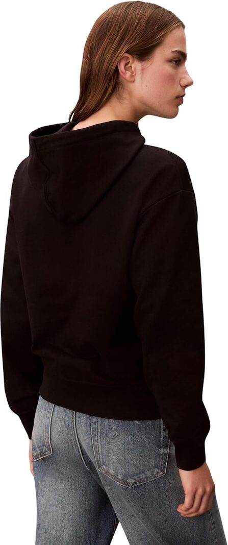 Calvin Klein Calvin Klein Jeans Felpa cappuccio Donna Mod. LV047E221G UB1 Nero
