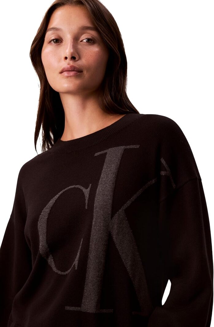 Calvin Klein Calvin Klein Jeans Maglia Donna Mod. LV047E304G UB1 Nero