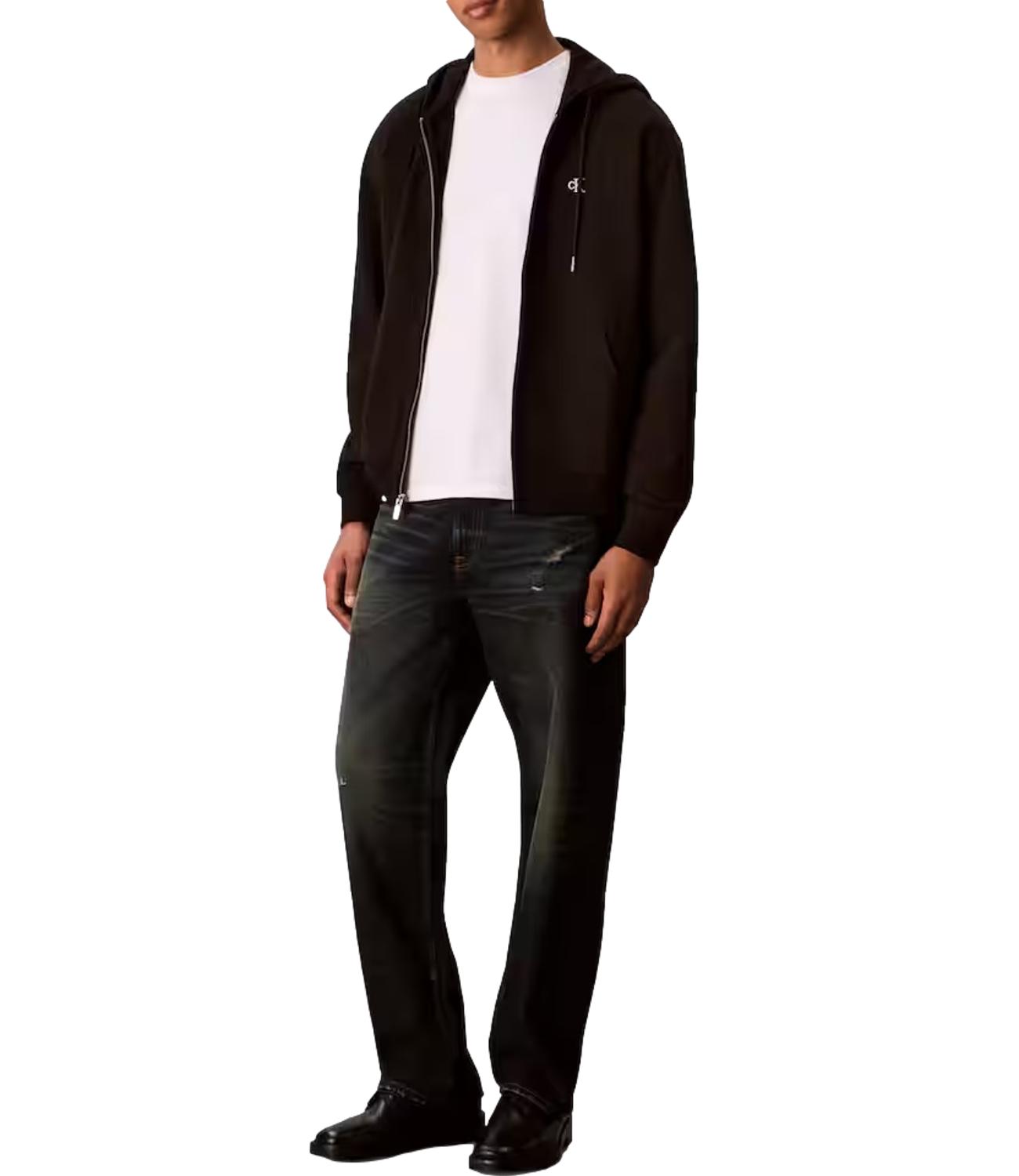 Calvin Klein Calvin Klein Jeans Felpa Zip Uomo Mod. LV04RD24OG UB1 Nero