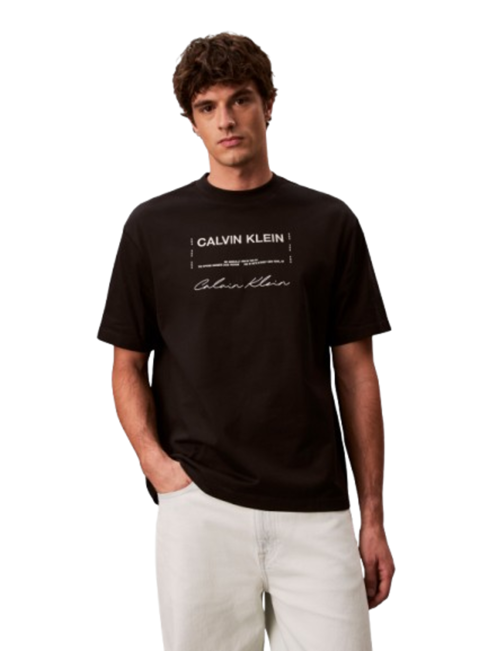 Calvin Klein Calvin Klein Jeans T-shirt Uomo Mod. LV04RE827G UB1 Nero