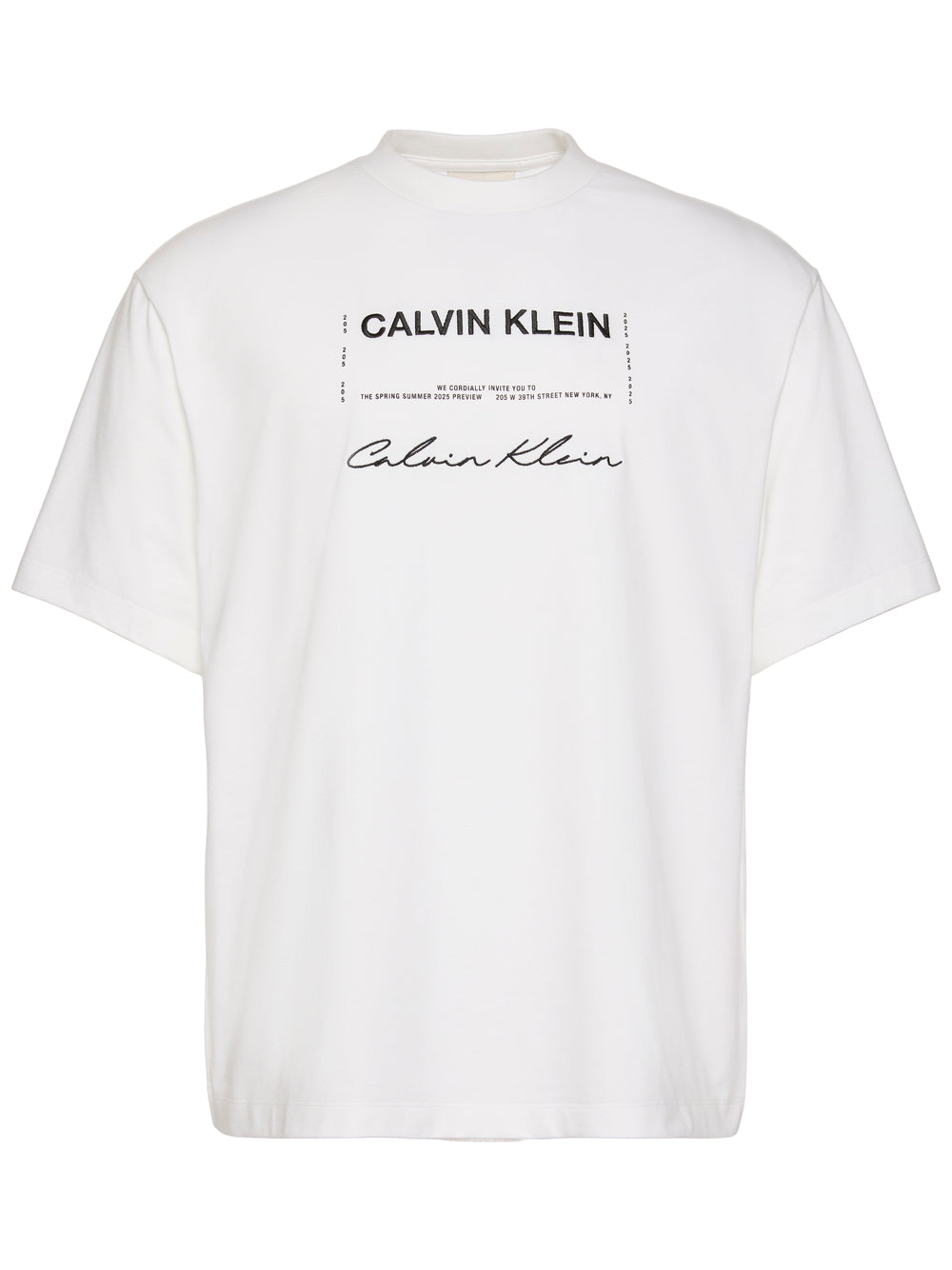 Calvin Klein Calvin Klein Jeans T-shirt Uomo Mod. LV04RE827G YAF Bianco
