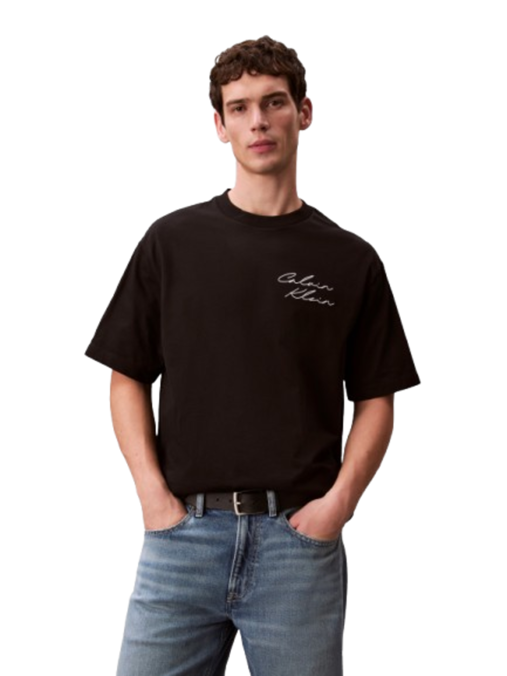 Calvin Klein Calvin Klein Jeans T-shirt Uomo Mod. LV04RE828G UB1 Nero