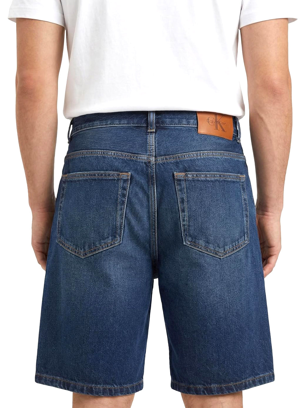 Calvin Klein Calvin Klein Jeans Bermuda Jeans Uomo Mod. LV04RF792G PTR Denim Blu