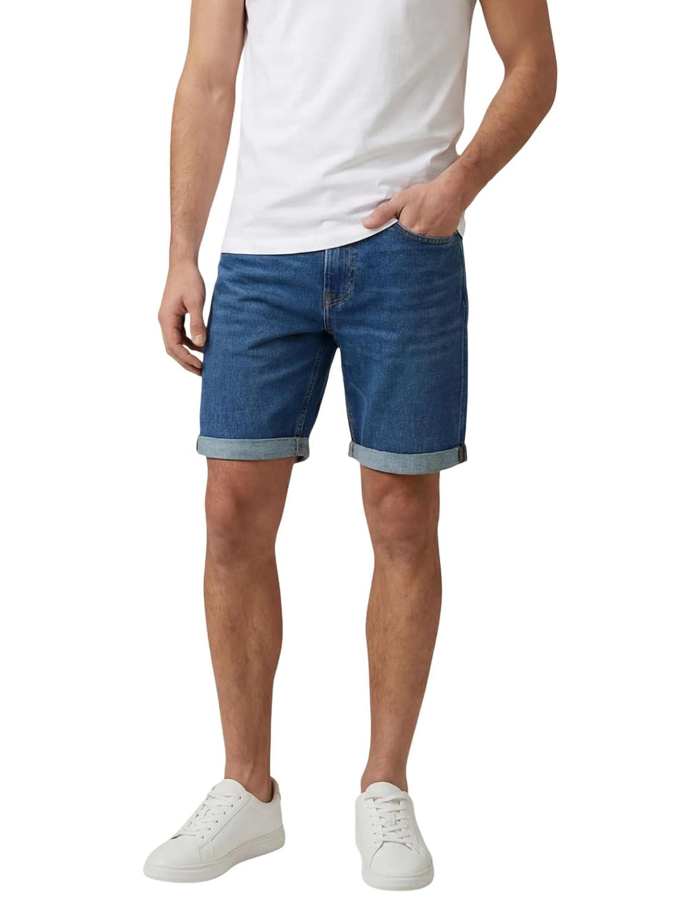 Calvin Klein Calvin Klein Jeans Bermuda Jeans Uomo Mod. LV04RF922G ASA Denim
