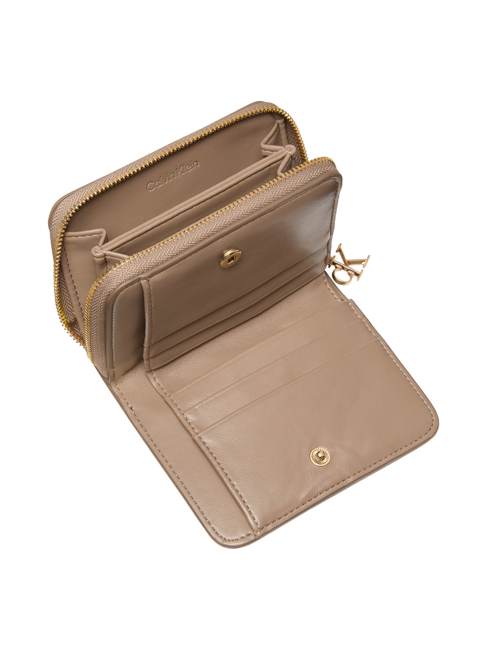 Calvin Klein Portafoglio Donna Mod. LV04F1075G VFU TAUPE Marrone