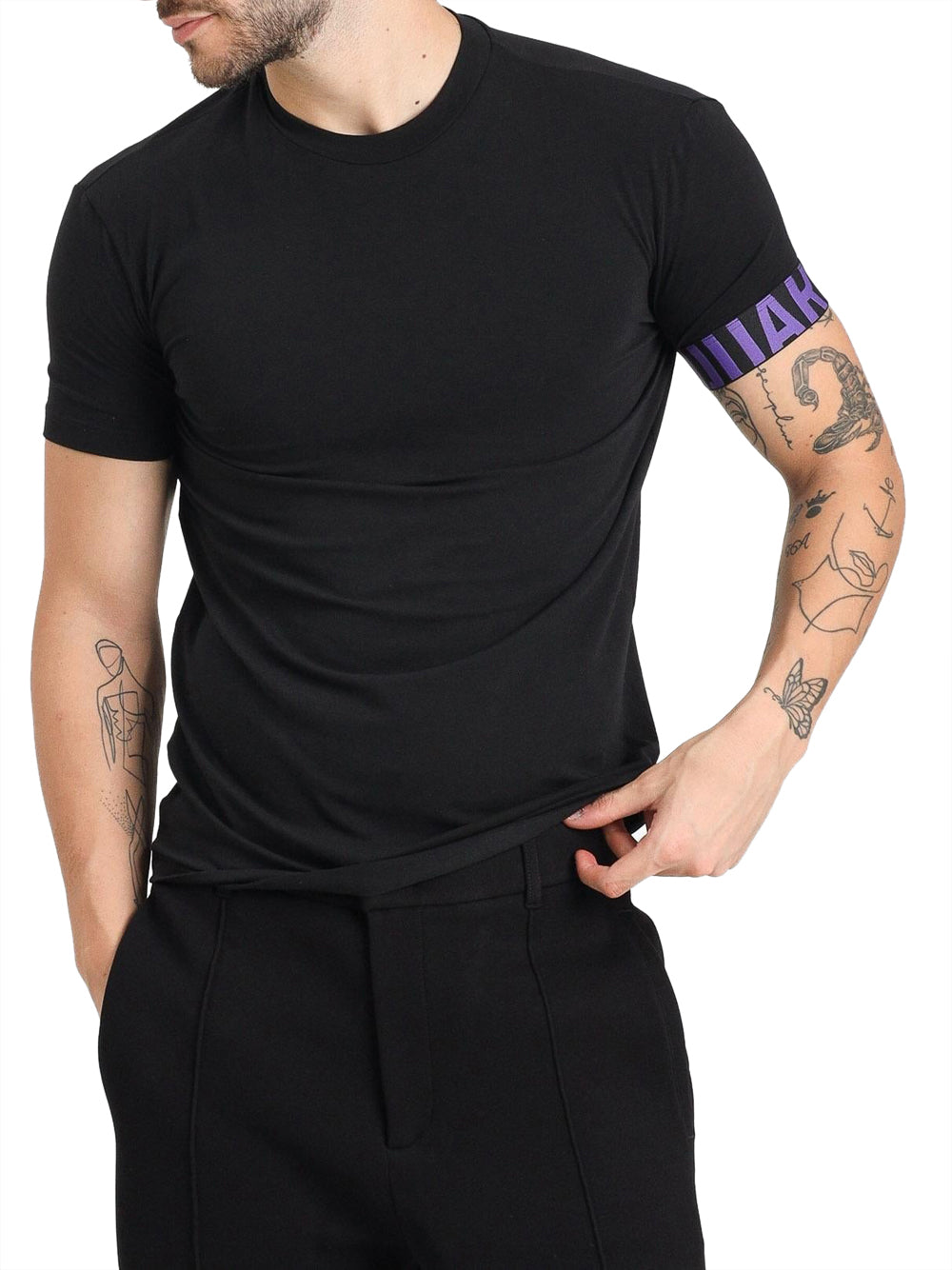 T-shirt Dsquared2 da Uomo - Nero