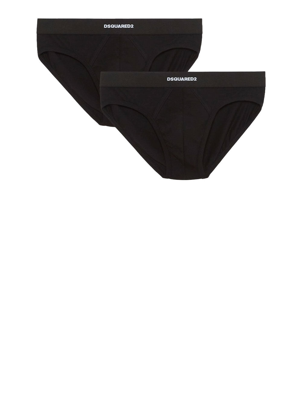 Slip Dsquared2 Twin Pack da Uomo - Nero