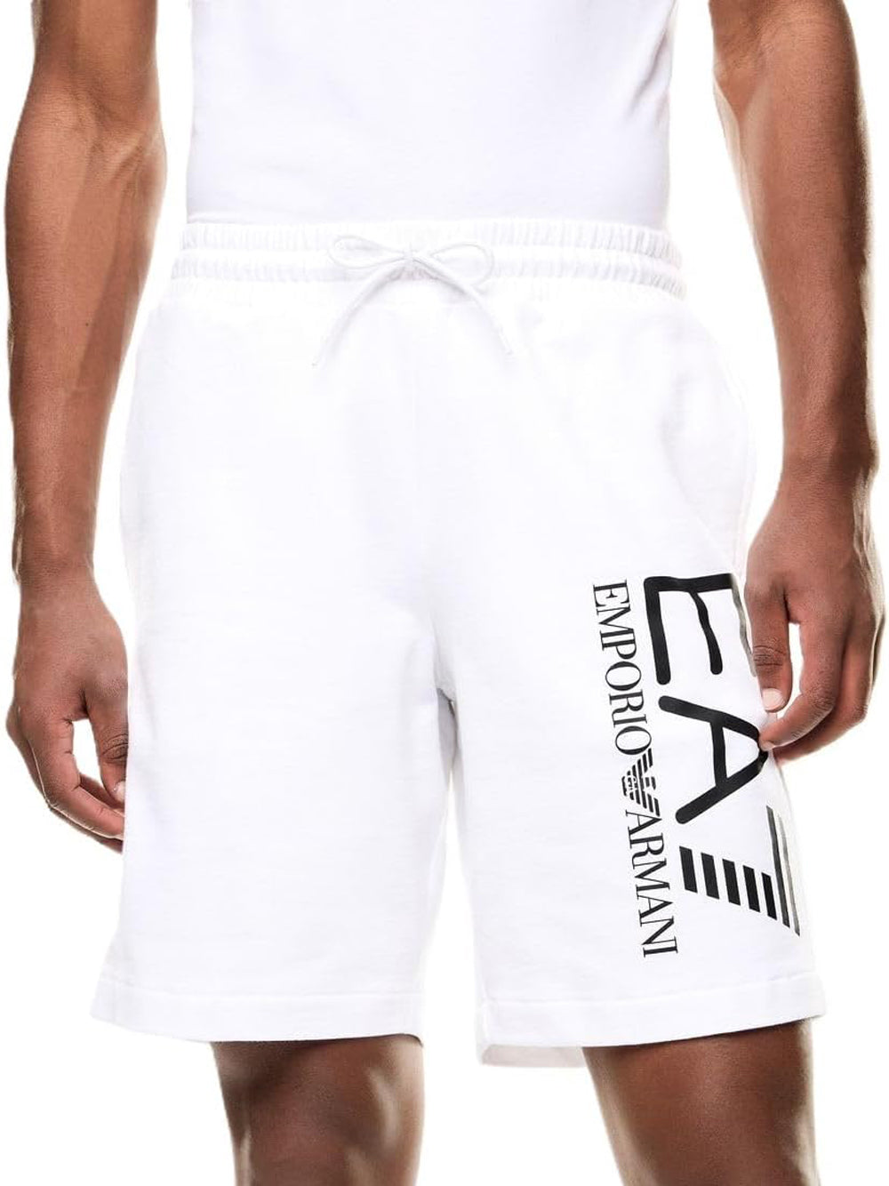 Ea7 Emporio Armani Bermuda Uomo Mod. 7M001414 AF22266 u0002 Bianco