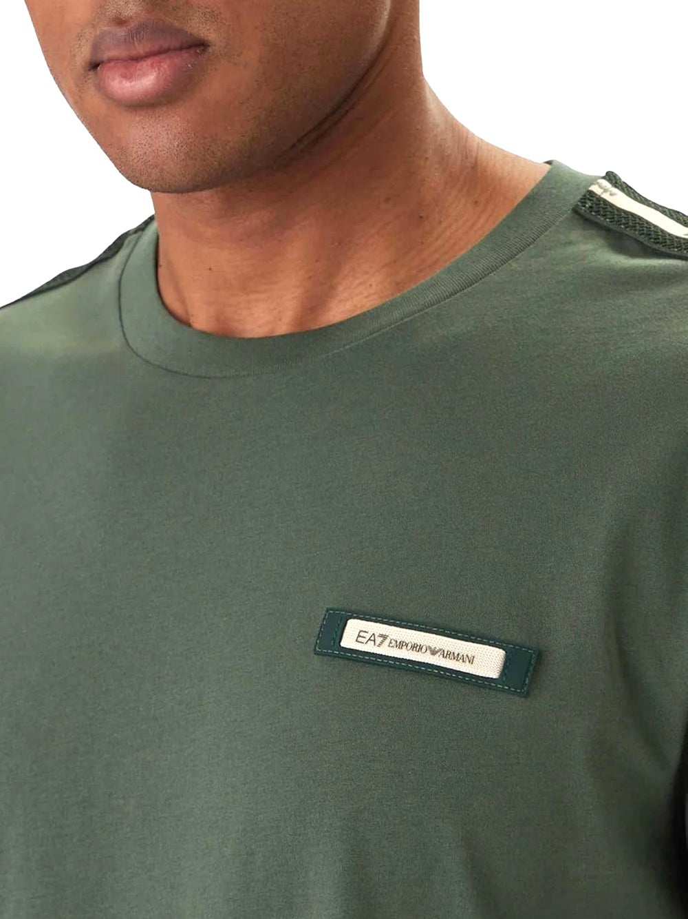 Ea7 Emporio Armani T-shirt Uomo Mod. 7M001476 AF10375 U7260 Verde
