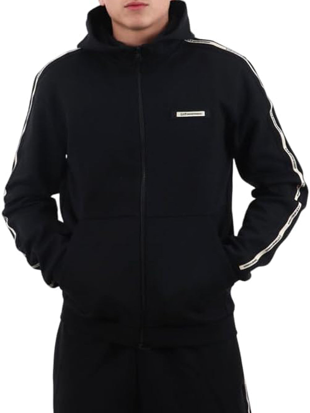 Ea7 Emporio Armani Felpa cappuccio Uomo Mod. 7M001480 AF12660 UC001 Nero