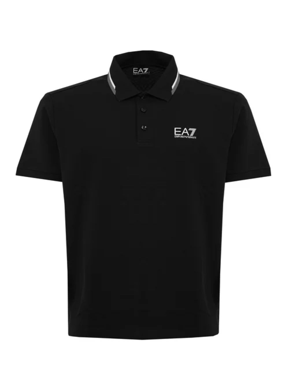 Ea7 Emporio Armani Polo Manica Corta Uomo Mod. 7M001604 AF13511 UC001 Nero