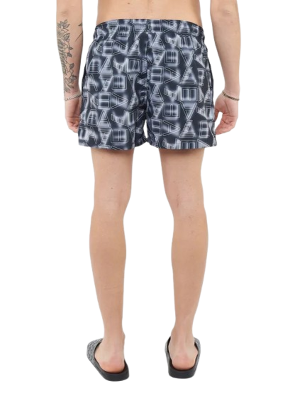 Ea7 Emporio Armani Short Mare Uomo Mod. 7M001715 AF21250 MC001 Fantasia Multicolore