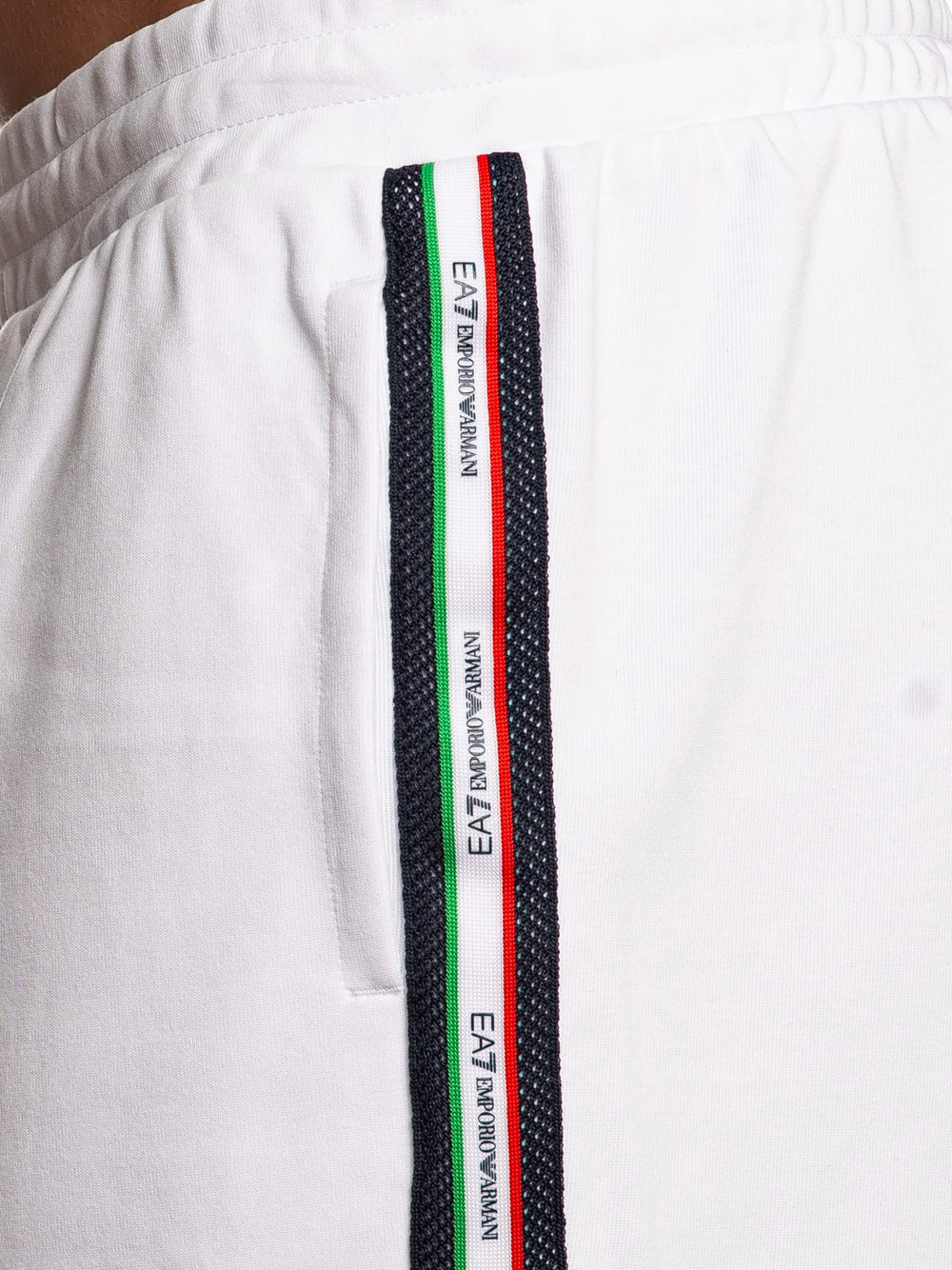 Ea7 Emporio Armani Bermuda Uomo Mod. 7M001865 AF12660 U0002 Bianco