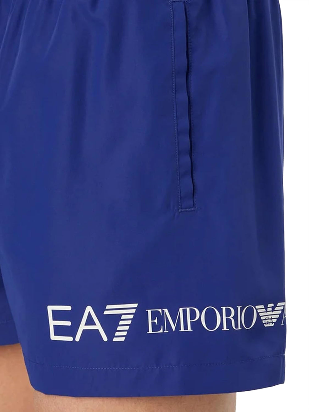 Ea7 Emporio Armani Short Mare Uomo Mod. 7M002000 AF13049 MB471 Royal Blu