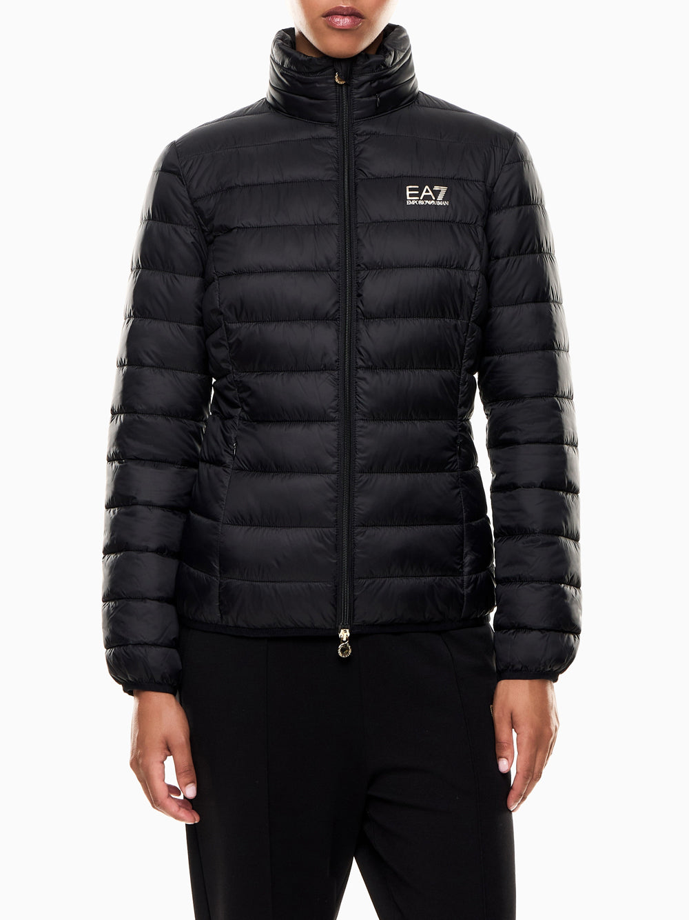 Piumino Ea7 da Donna - Nero