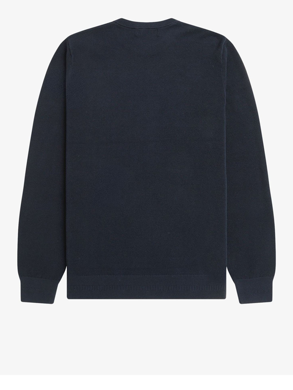 Pullover Fred Perry Pique Stitch Jumper da Uomo - Blu