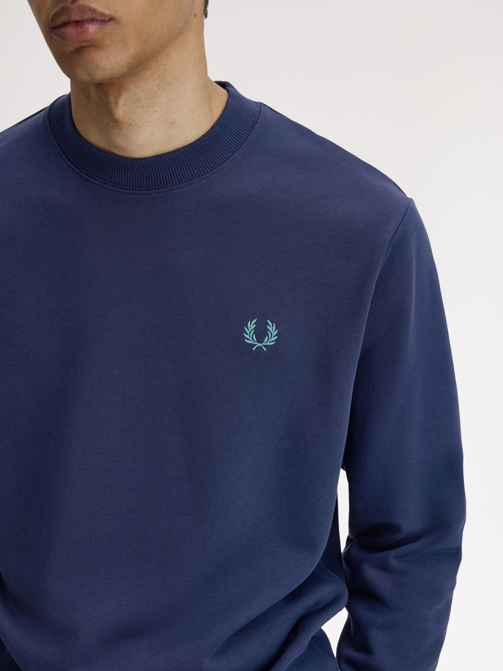 Felpa Fred Perry da Uomo - Blu