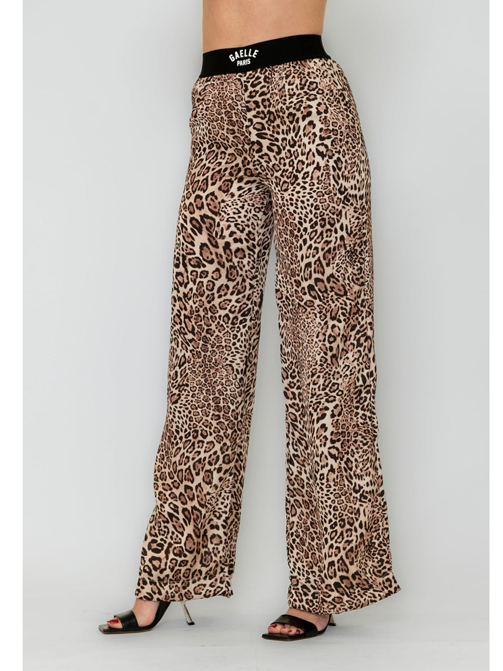 Gaëlle Paris Pantalone Gaelle da Donna - Maculato Marrone