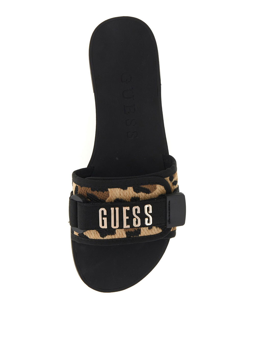 Ciabatte Guess Elyze5 da Donna - Nero