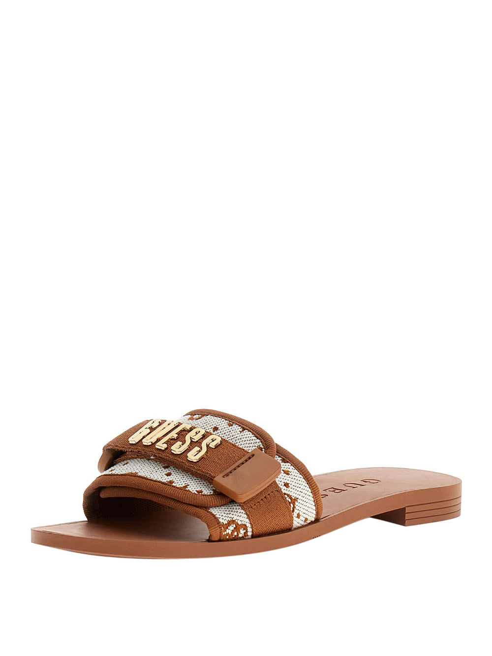 Ciabatte Guess Elyze5 da Donna - Marrone