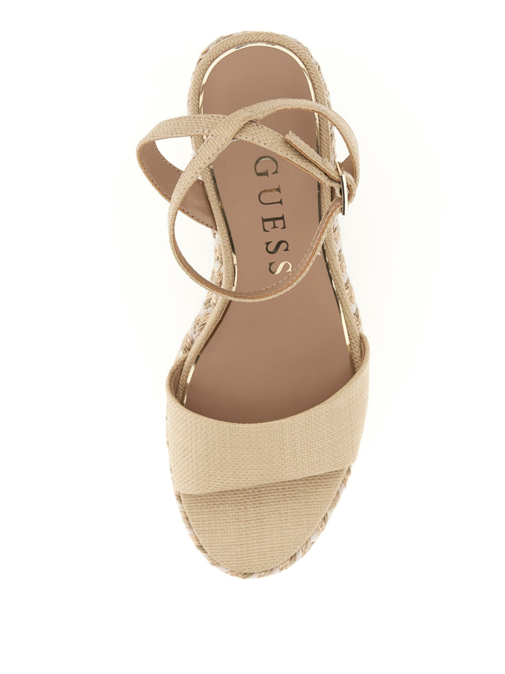 Sandalo Guess Everly Platform da Donna - Beige