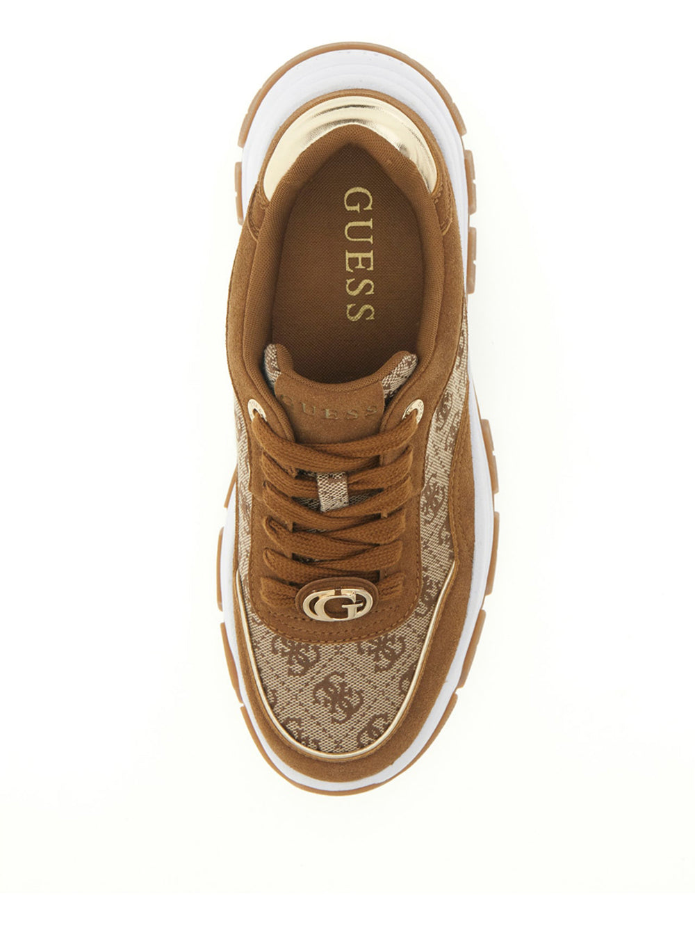 Sneakers Guess Berrett3 da Donna - Beige