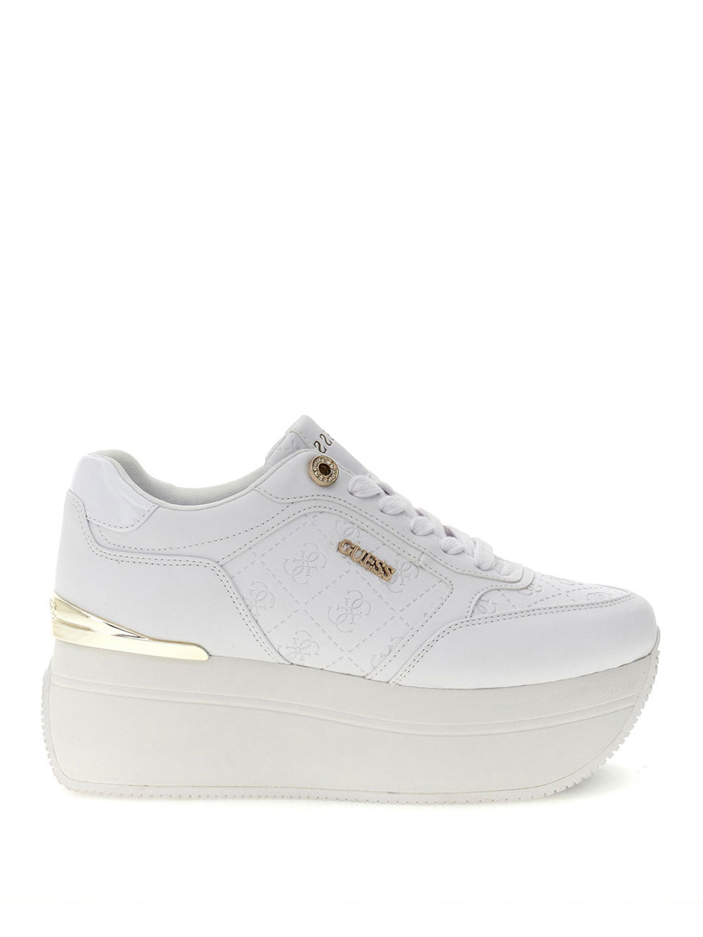 Sneakers Guess Camrio10 da Donna - Bianco