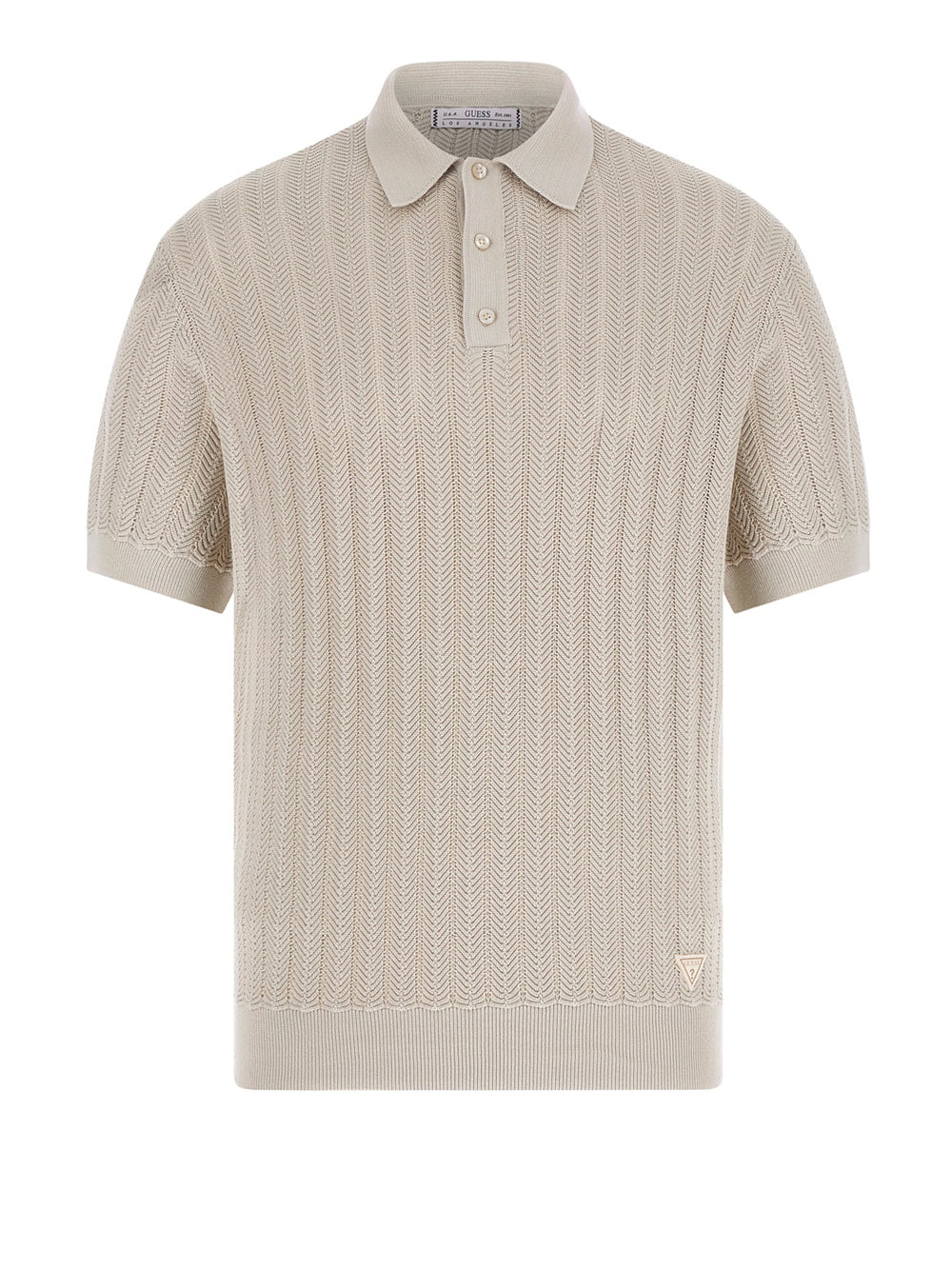 Polo Guess Lonny da Uomo - Avorio