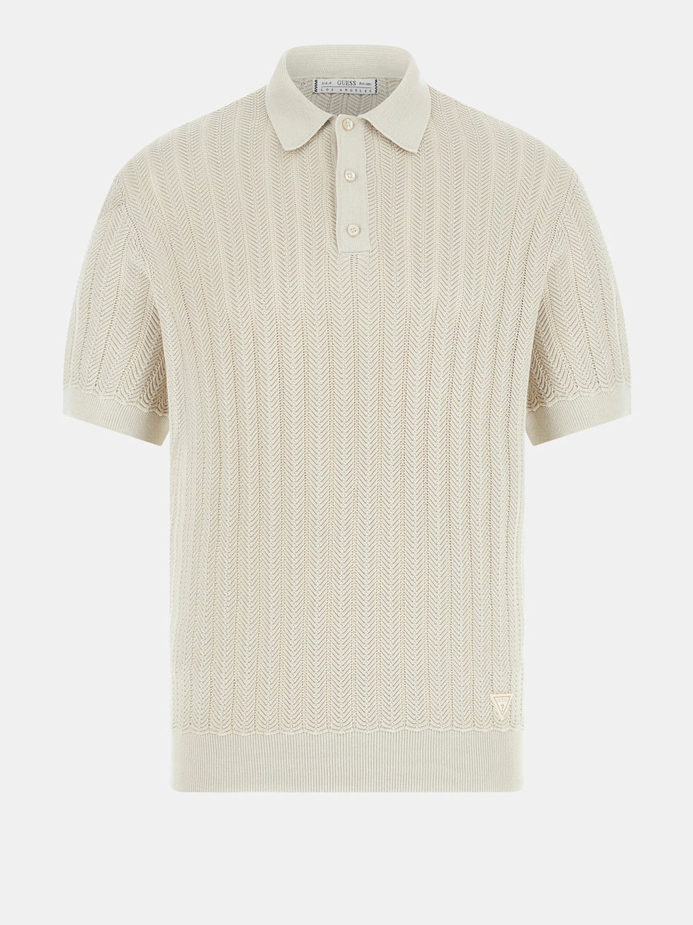 Polo Guess Lonny da Uomo - Avorio