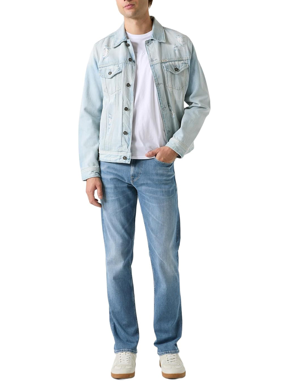 Guess Jeans Uomo Mod. M6RAS2 D6761 TNBU Denim Blu