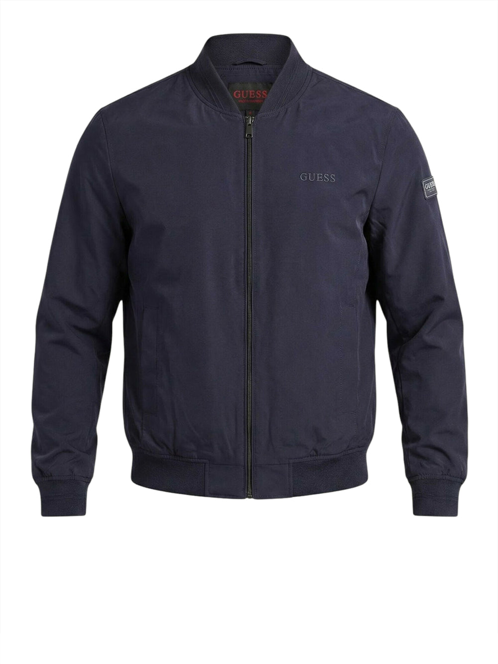 Bomber Guess Stretch Packable da Uomo - Blu