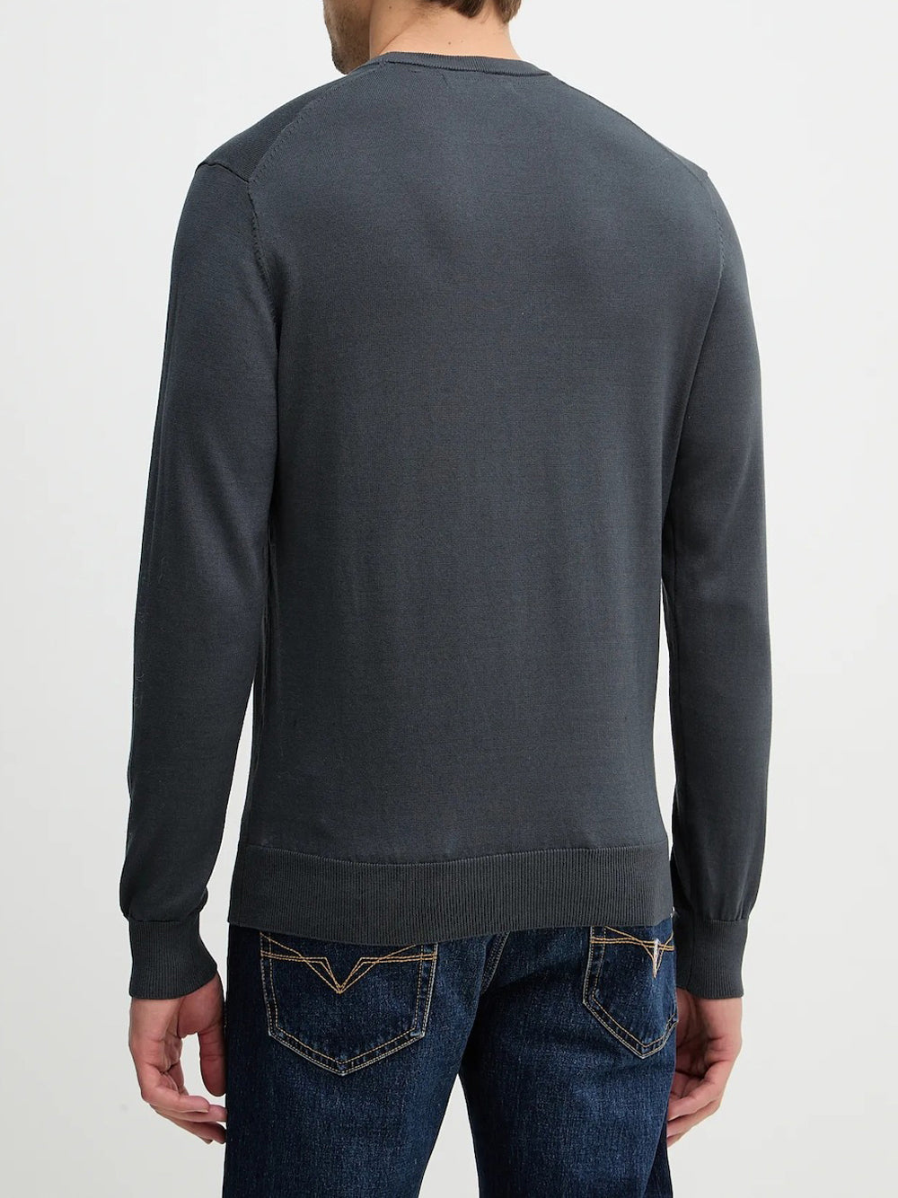 Pullover Guess Kalil da Uomo - Grigio