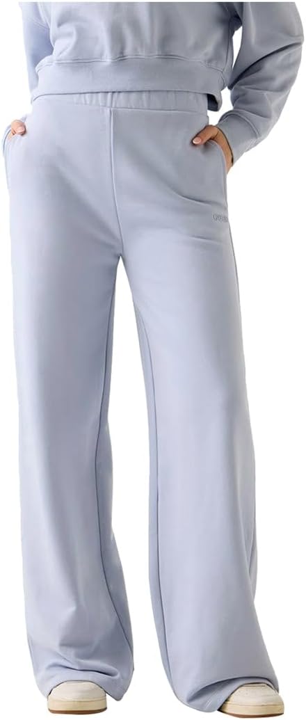 Guess Pantalone joggers Donna Mod. V6RB03 KD761 G7HP Celeste Blu