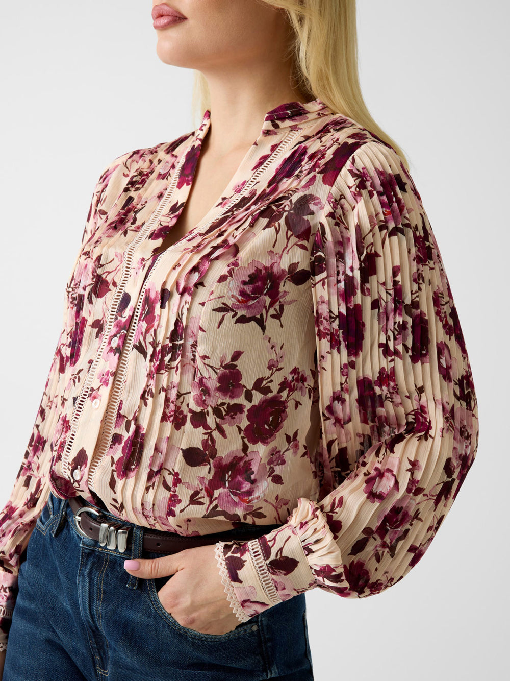 Camicia Fantasia Guess New Josette da Donna - Floreale Multicolore
