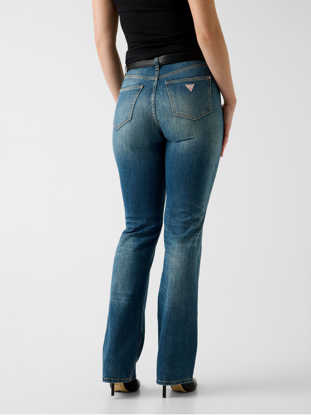 Jeans Straight Guess da Donna - Denim