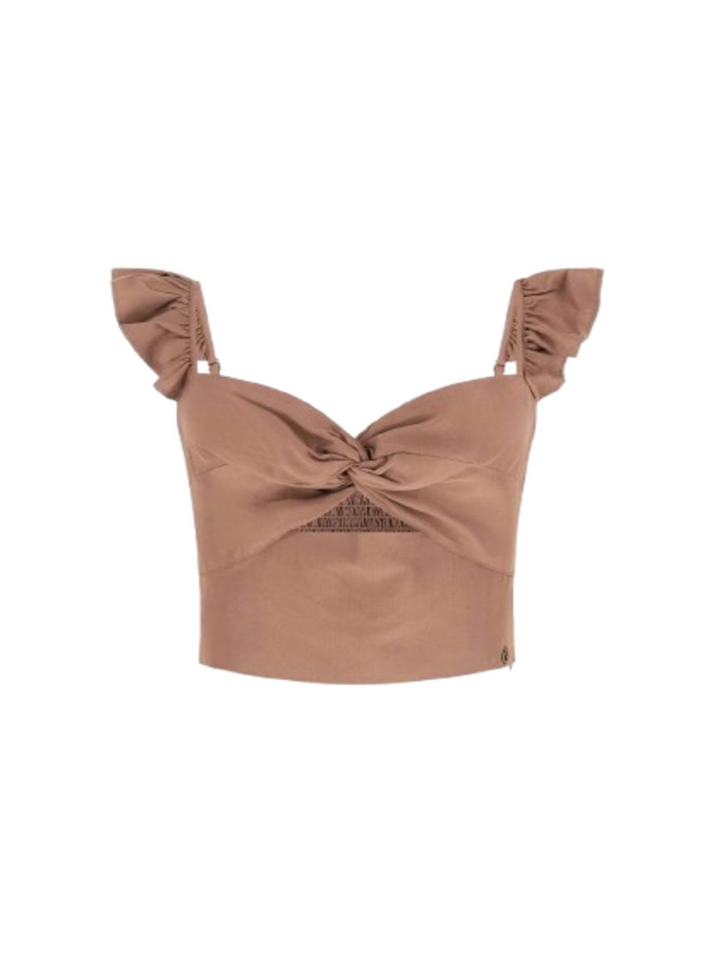Guess Top Donna Mod. W6GH92 W2383 A12O Cacao Marrone