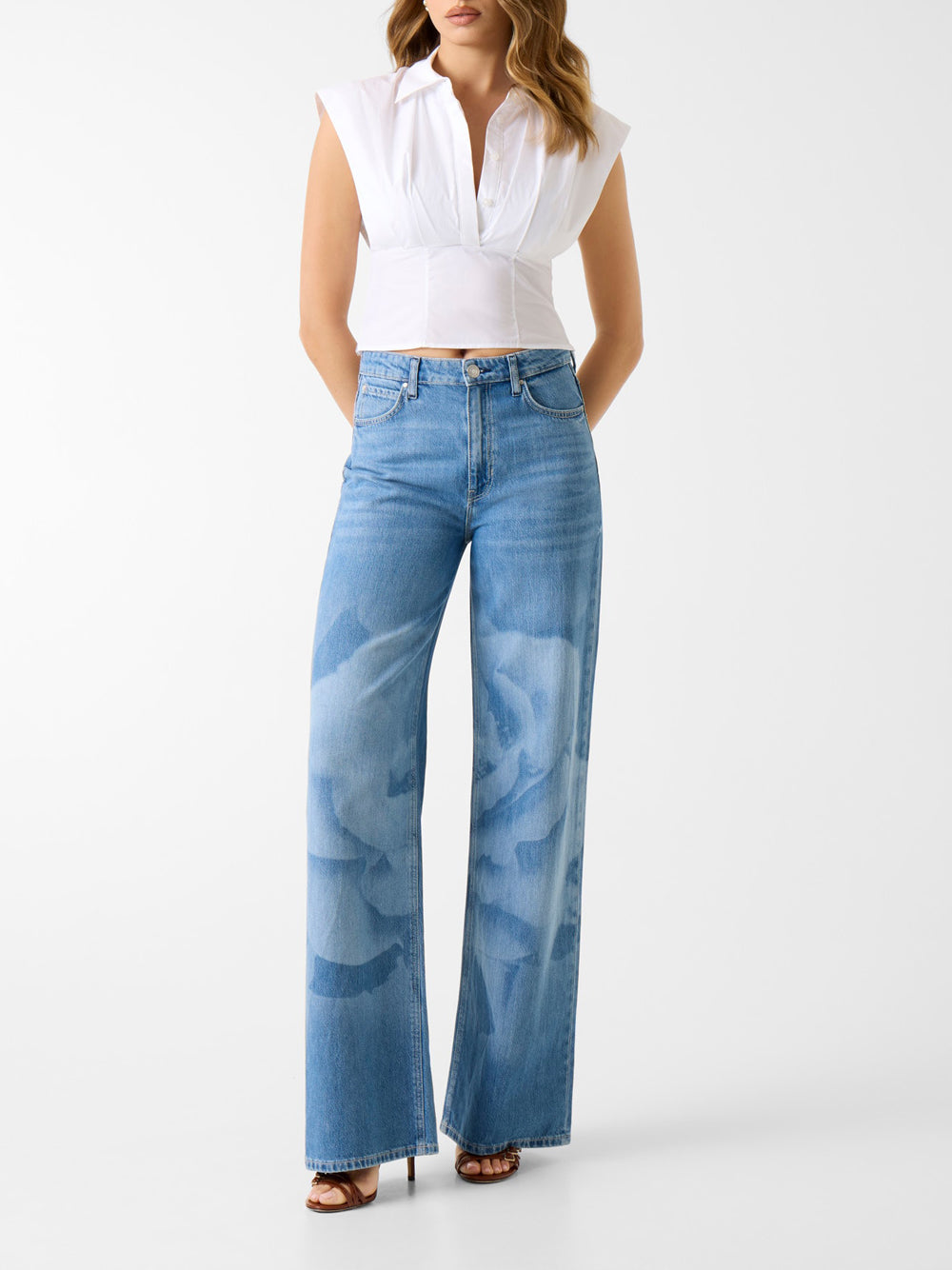 Top Guess Cherry da Donna - Bianco