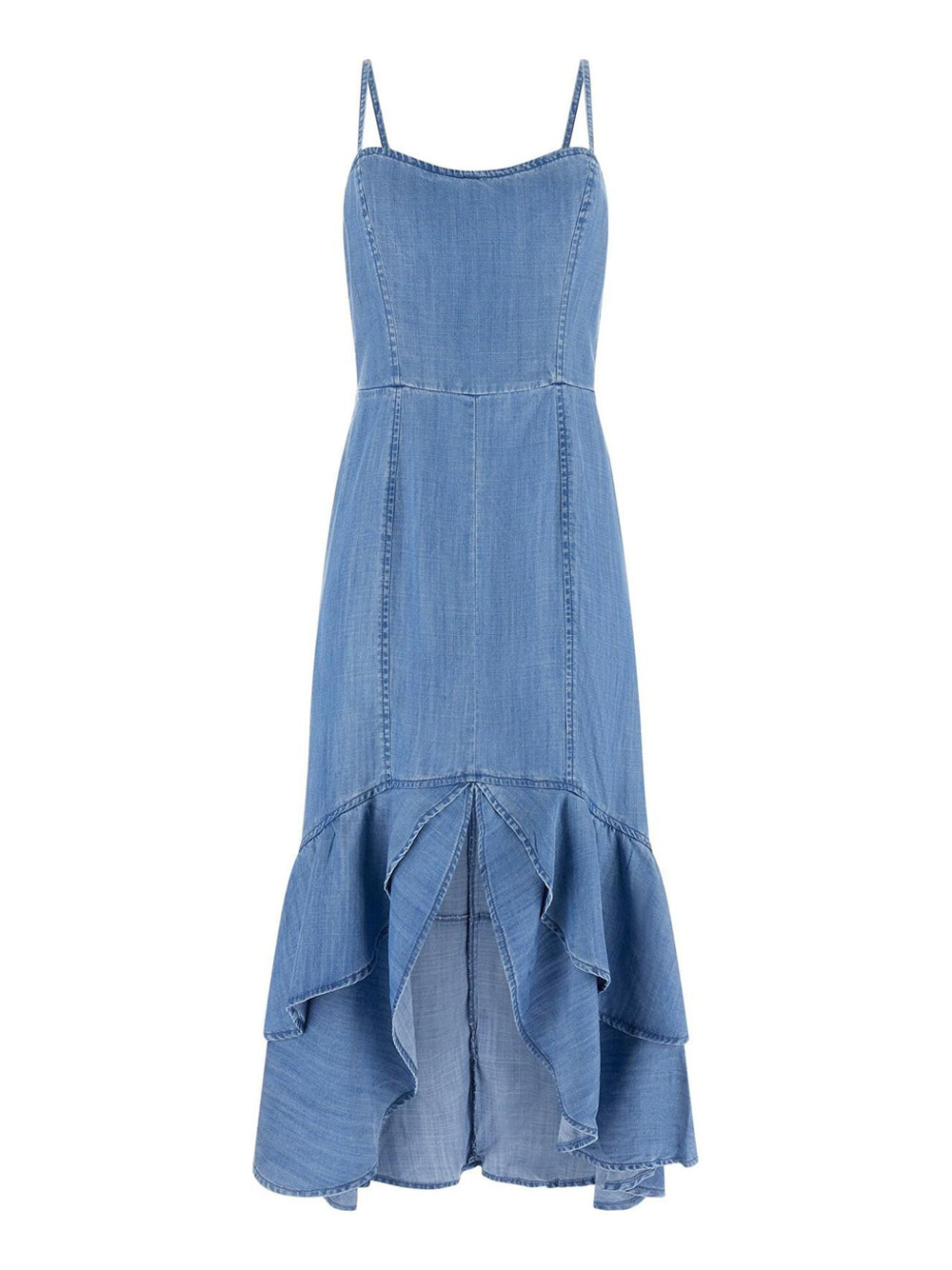 Vestito Longuette Marina Guess da Donna - Denim