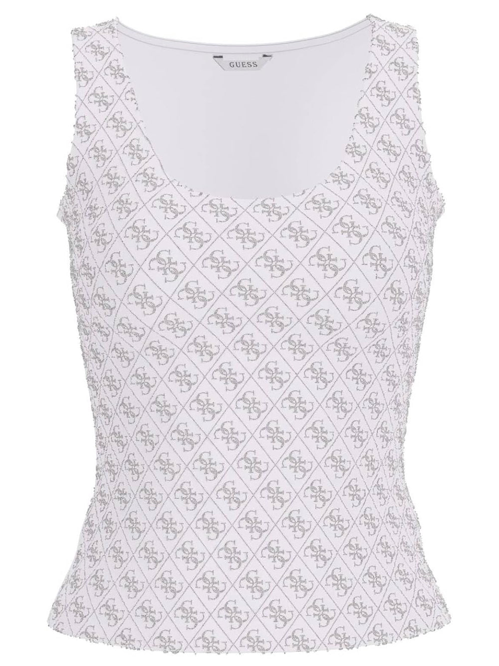 Guess Canotta Donna Mod. W6GP10 K2932 G011 Bianco