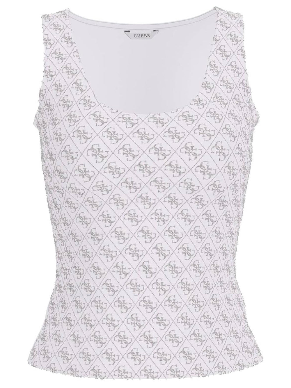Guess Canotta Donna Mod. W6GP10 K2932 G011 Bianco