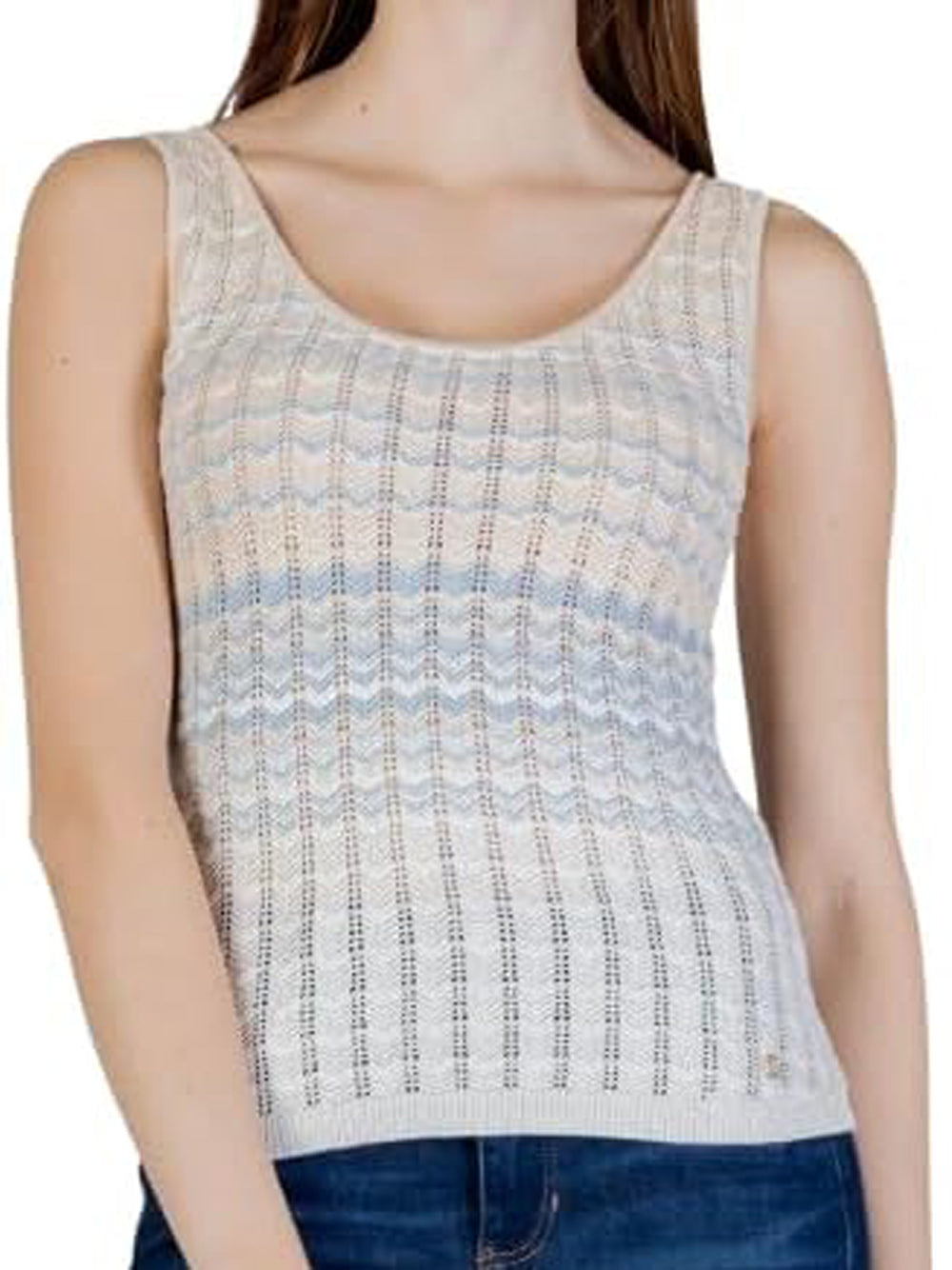 Guess Canotta Donna Mod. W6GR08 Z0589 SM2K Beige