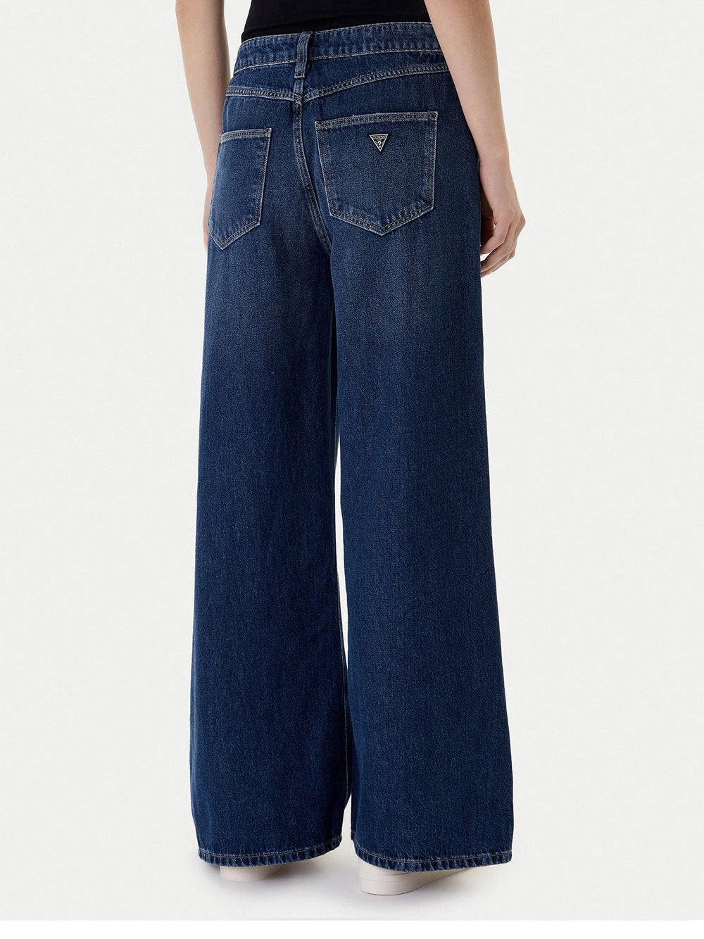 Jeans Wide Guess Bellflower da Donna - Denim