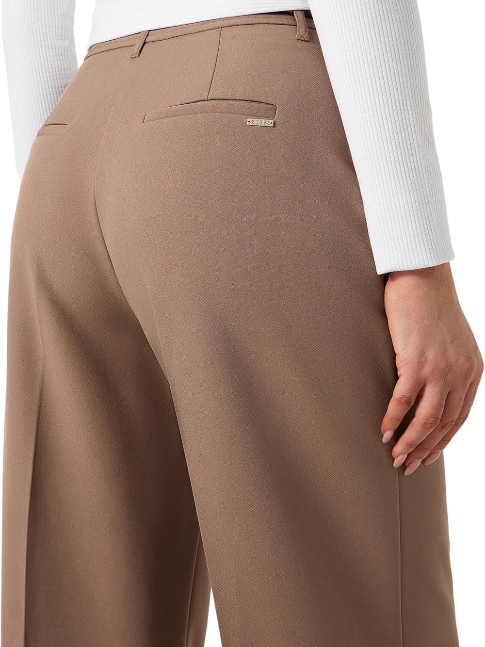 Guess Pantalone Donna Mod. W6RB02 WH9Y2 G1EC Tortora Beige
