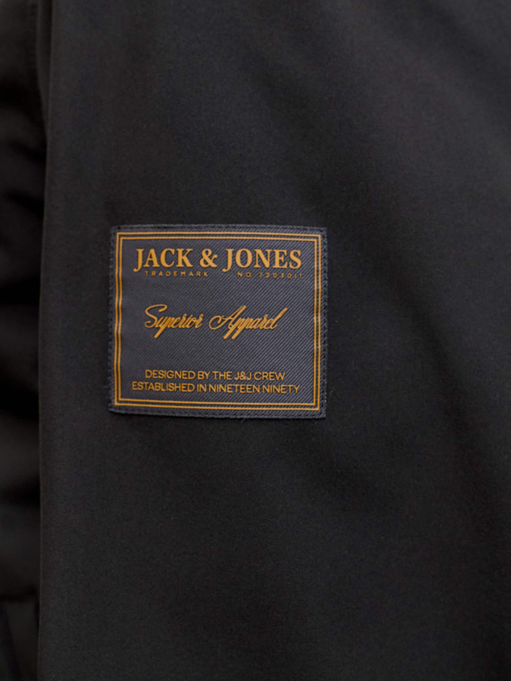 Bomber Jack e Jones Parker Softs da Uomo - Nero