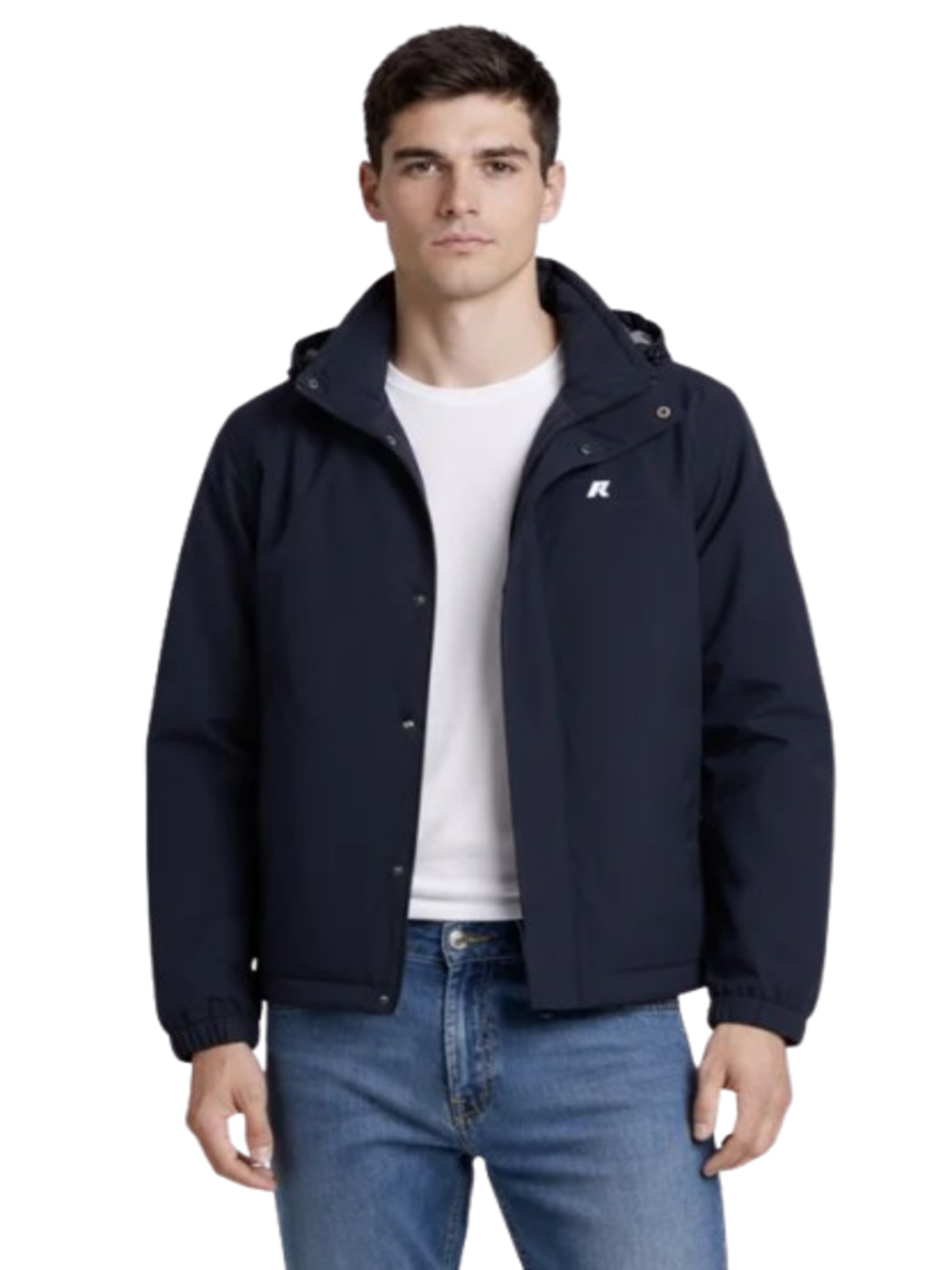 K-Way Giubbotto corto Uomo Mod. K71519 AURENE STRECH K89 Blu