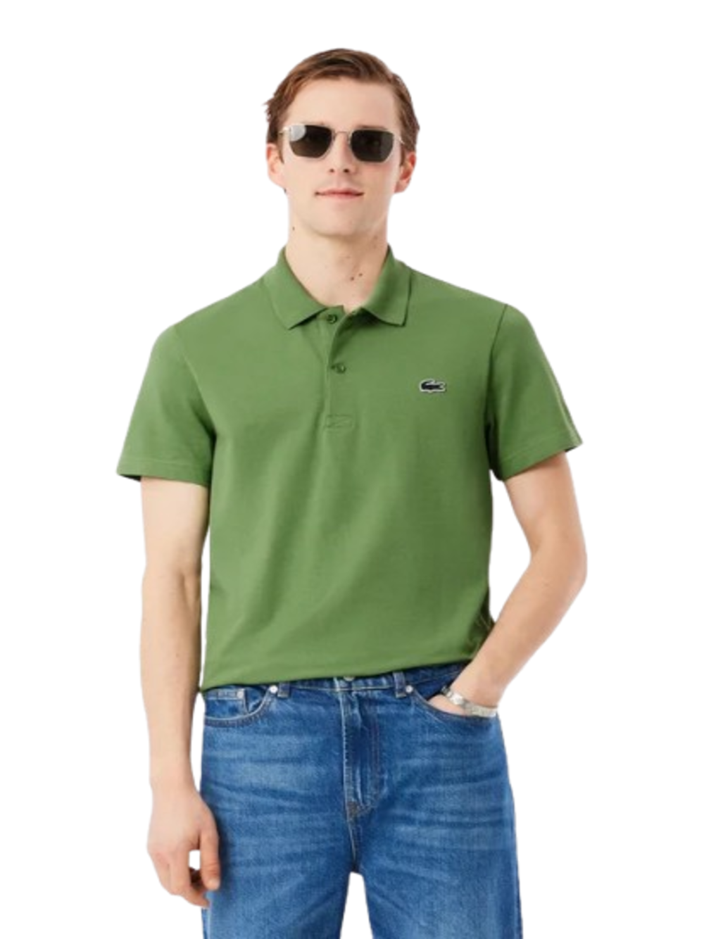 Lacoste Polo M/C Uomo Mod. DH5522 02M Verde