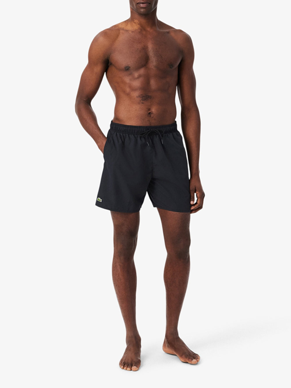 Shorts Mare Lacoste da Uomo - Nero