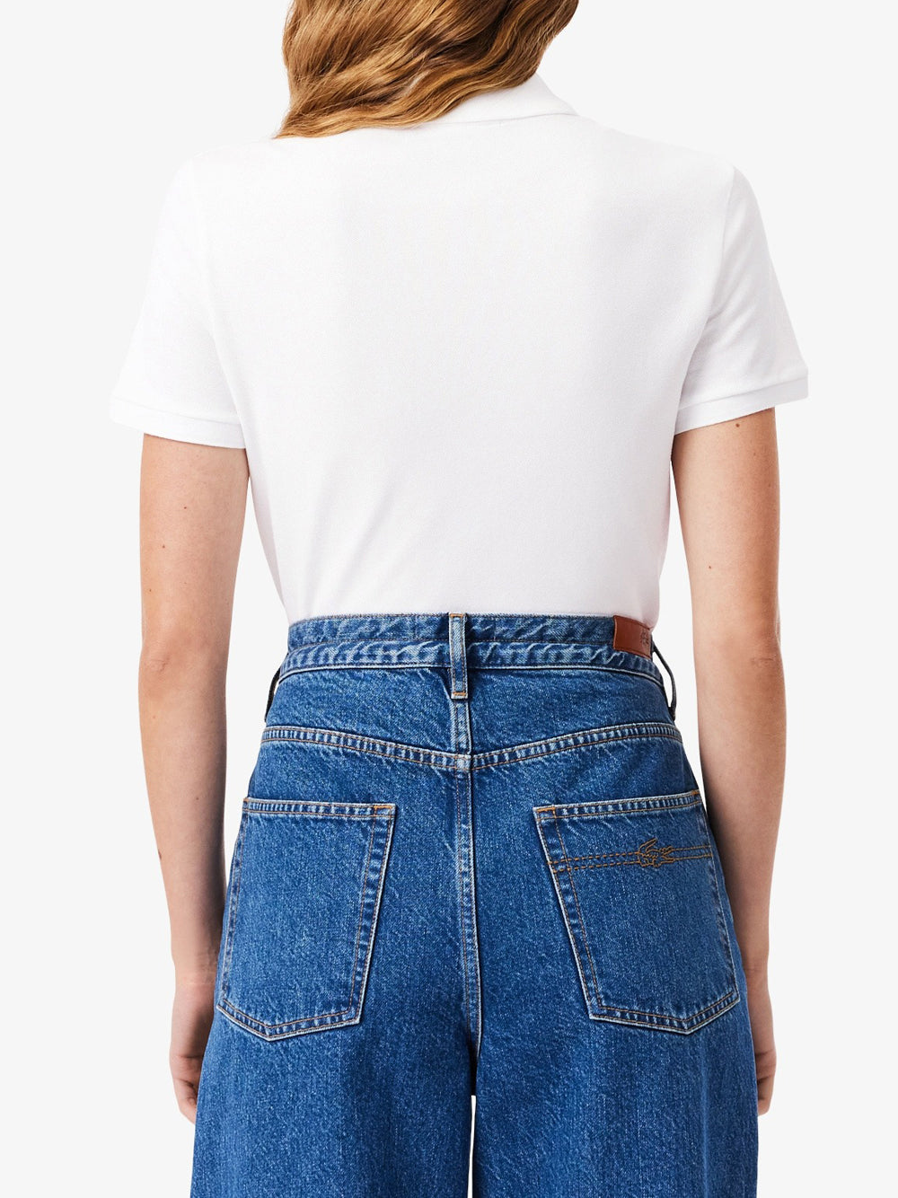 Polo Lacoste da Donna - Bianco