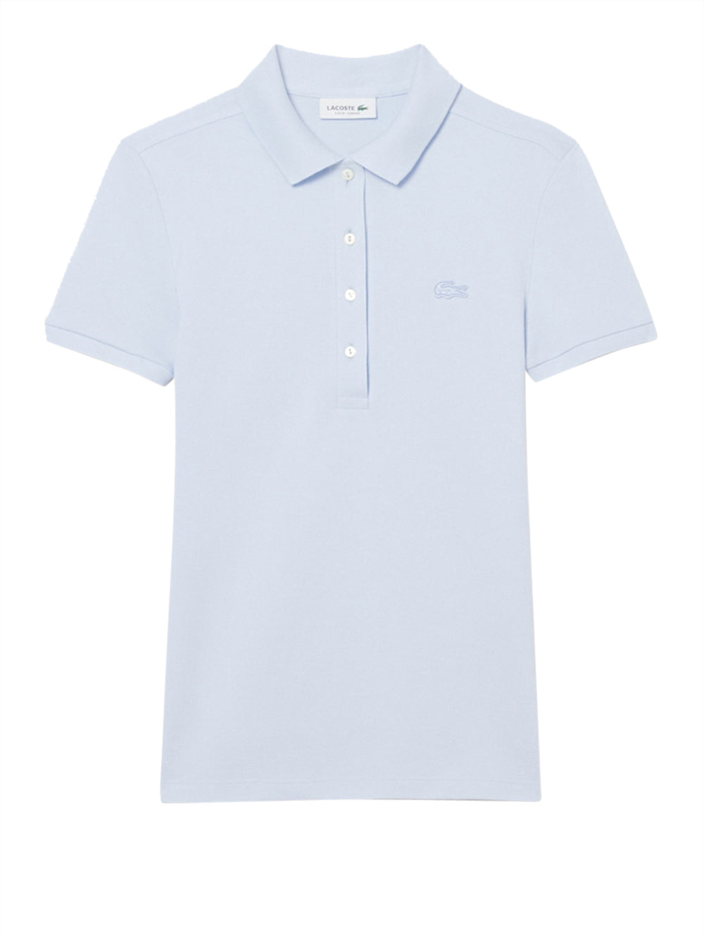 Polo Lacoste da Donna - Celeste